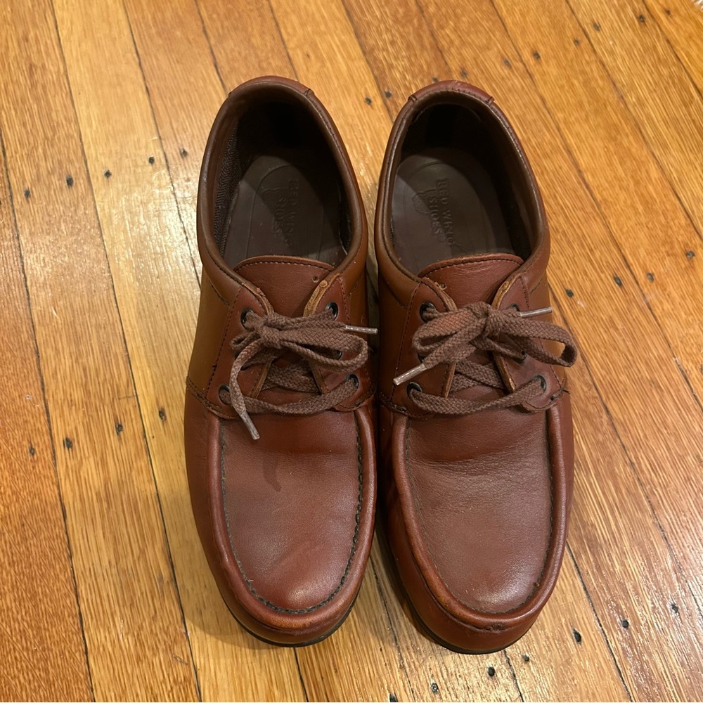 Red Wing Oxford Shoes Brown 6602 Size 8M 9.5Womens US 40.5 EU Steel Toe
